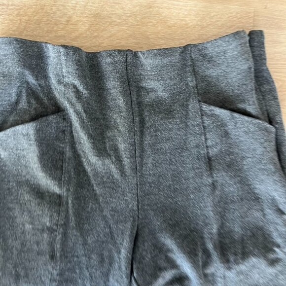 Athleta Siena Skinny Pant Gray Ponte Ankle Pants Size 12 - Picture 7 of 10